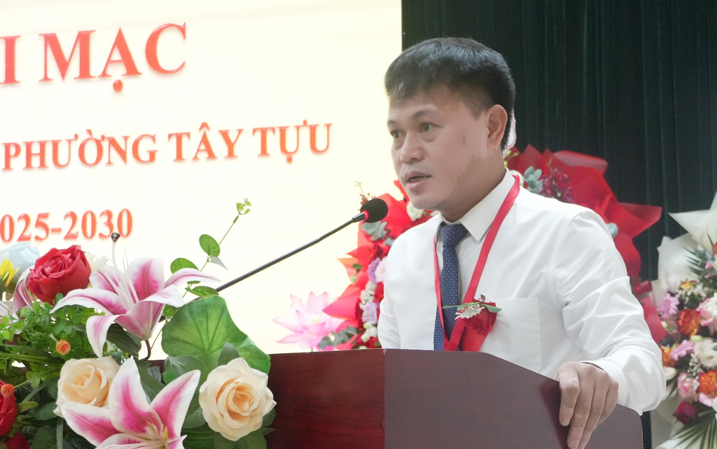 Đại hội Đảng bộ cơ quan UBND phường Tây Tựu lần thứ I, nhiệm kỳ 2025 -2030- Ảnh 2.