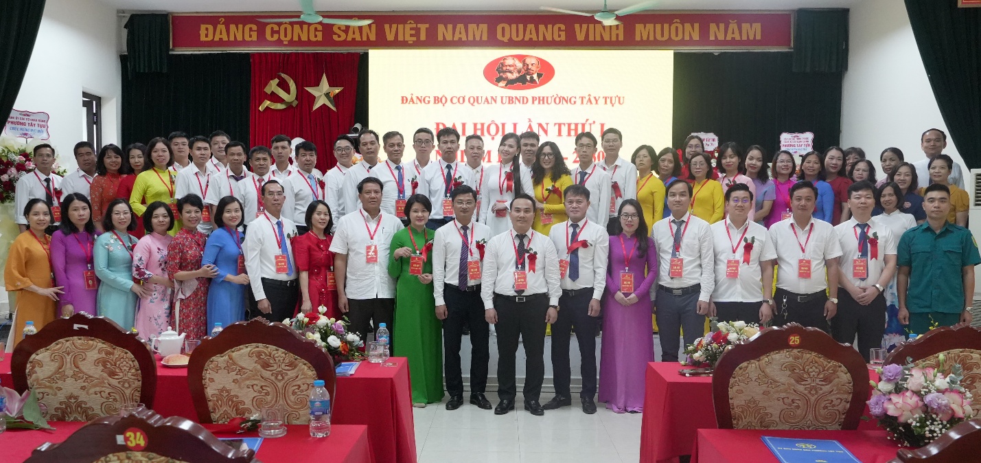Đại hội Đảng bộ cơ quan UBND phường Tây Tựu lần thứ I, nhiệm kỳ 2025 -2030- Ảnh 4.