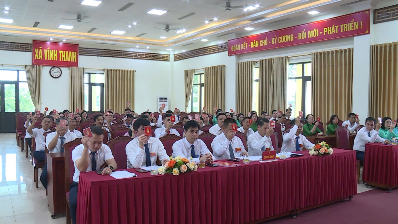 Đảng bộ UBND xã Vĩnh Thanh trang trọng tổ chức Đại hội lần thứ nhất, nhiệm kỳ 2025-2030- Ảnh 7.