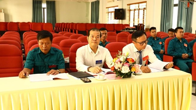 Đảng bộ Công an xã Sơn Đồng và Chi bộ Quân sự tổ chức Đại hội Lần thứ I, Nhiệm kỳ 2025 - 2030- Ảnh 5.