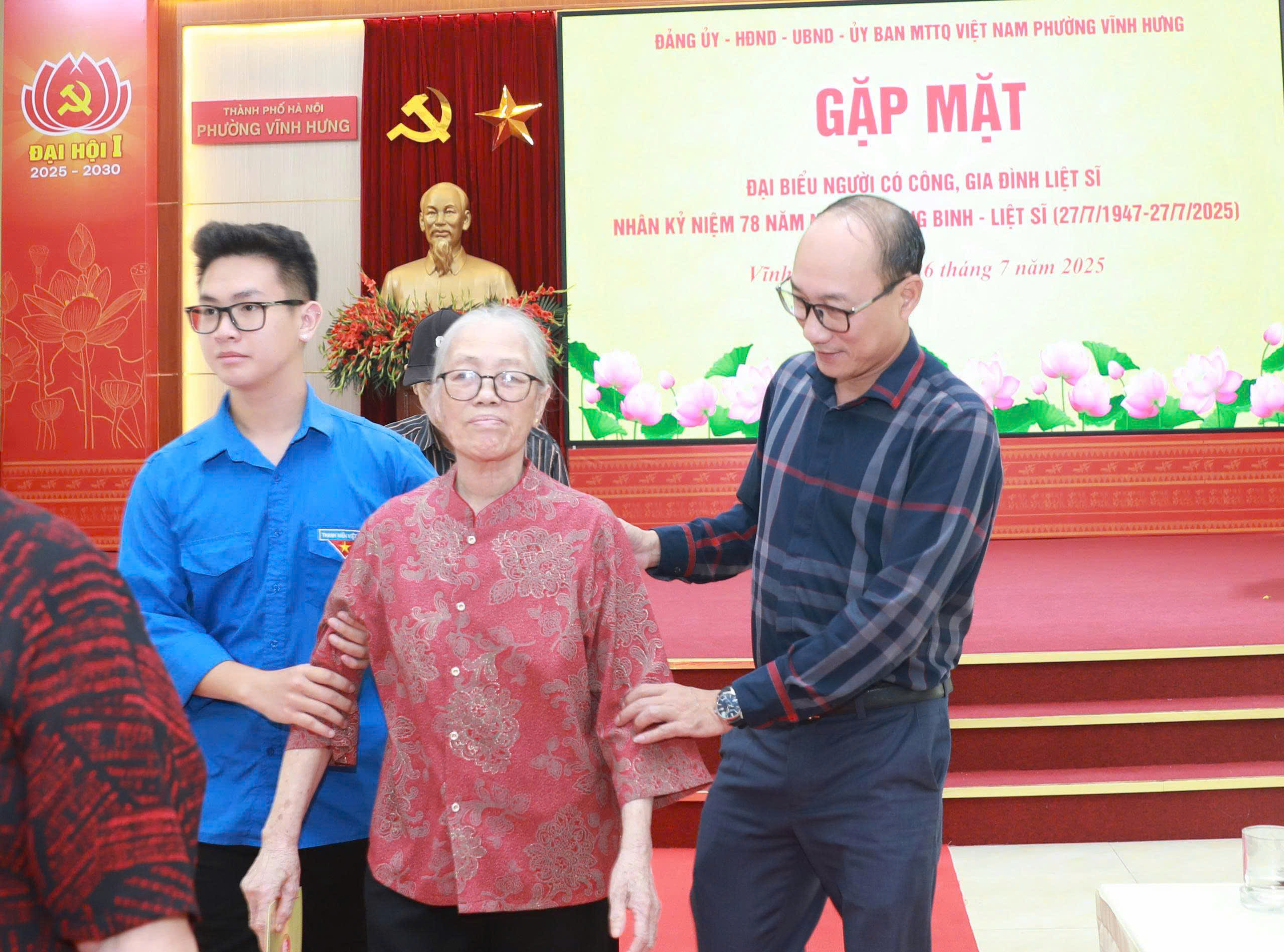 Phường Vĩnh Hưng gặp mặt, tri ân các thương binh, bệnh binh, thân nhân liệt sĩ và người có công với cách mạng trên địa bàn- Ảnh 7.