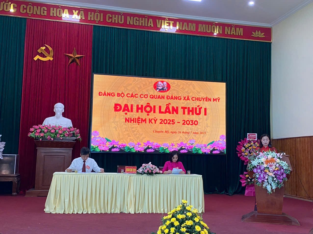 Đại hội Đảng bộ các cơ quan Đảng xã Chuyên Mỹ lần thứ I, nhiệm kỳ 2025-2030- Ảnh 2.