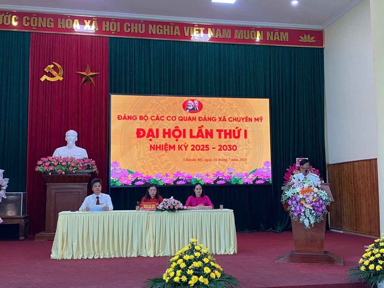 Đại hội Đảng bộ các cơ quan Đảng xã Chuyên Mỹ lần thứ I, nhiệm kỳ 2025-2030- Ảnh 3.