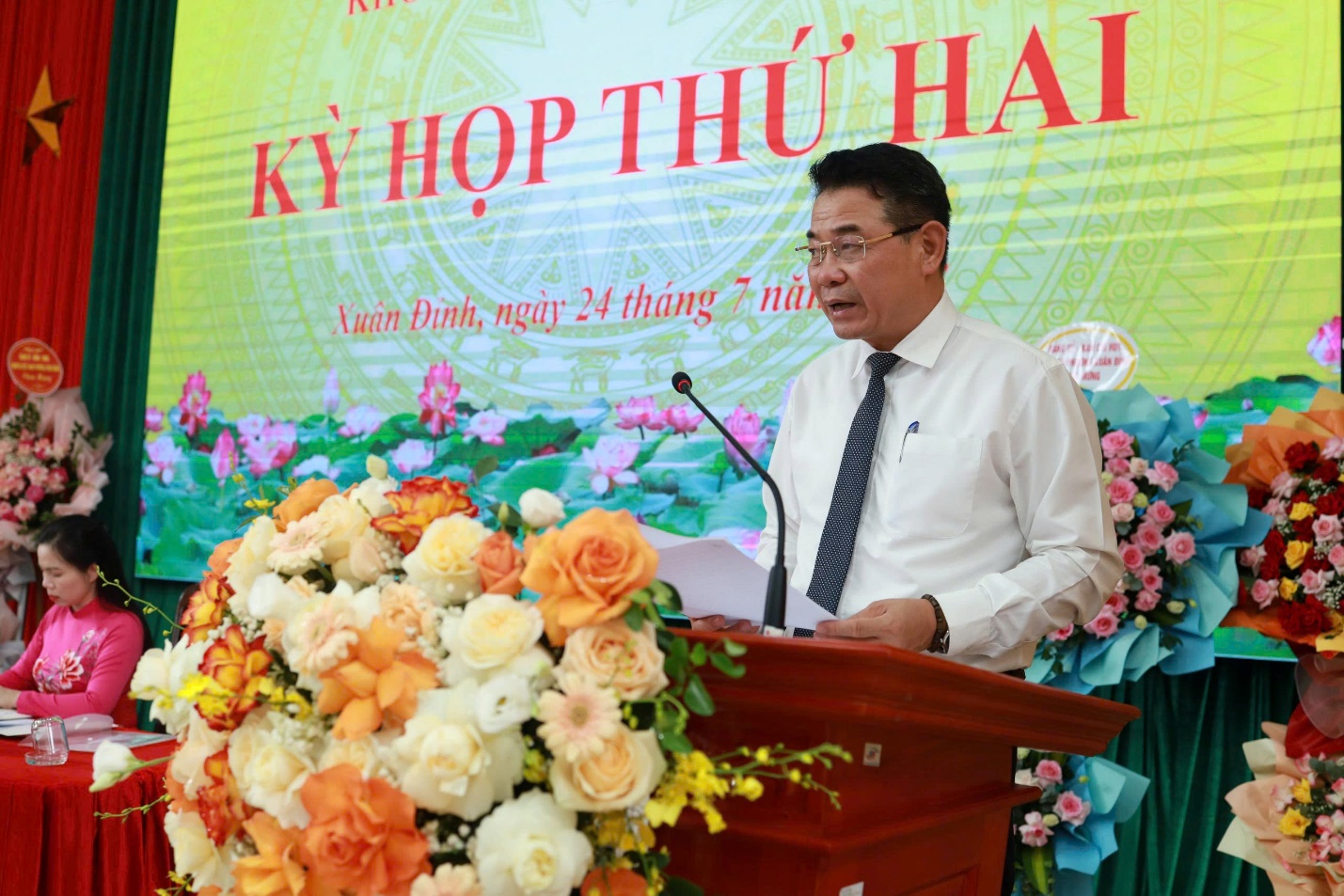 HĐND phường Xuân Đỉnh tổ chức kỳ họp thứ 2 thông qua nhiều nghị quyết quan trọng- Ảnh 3.
