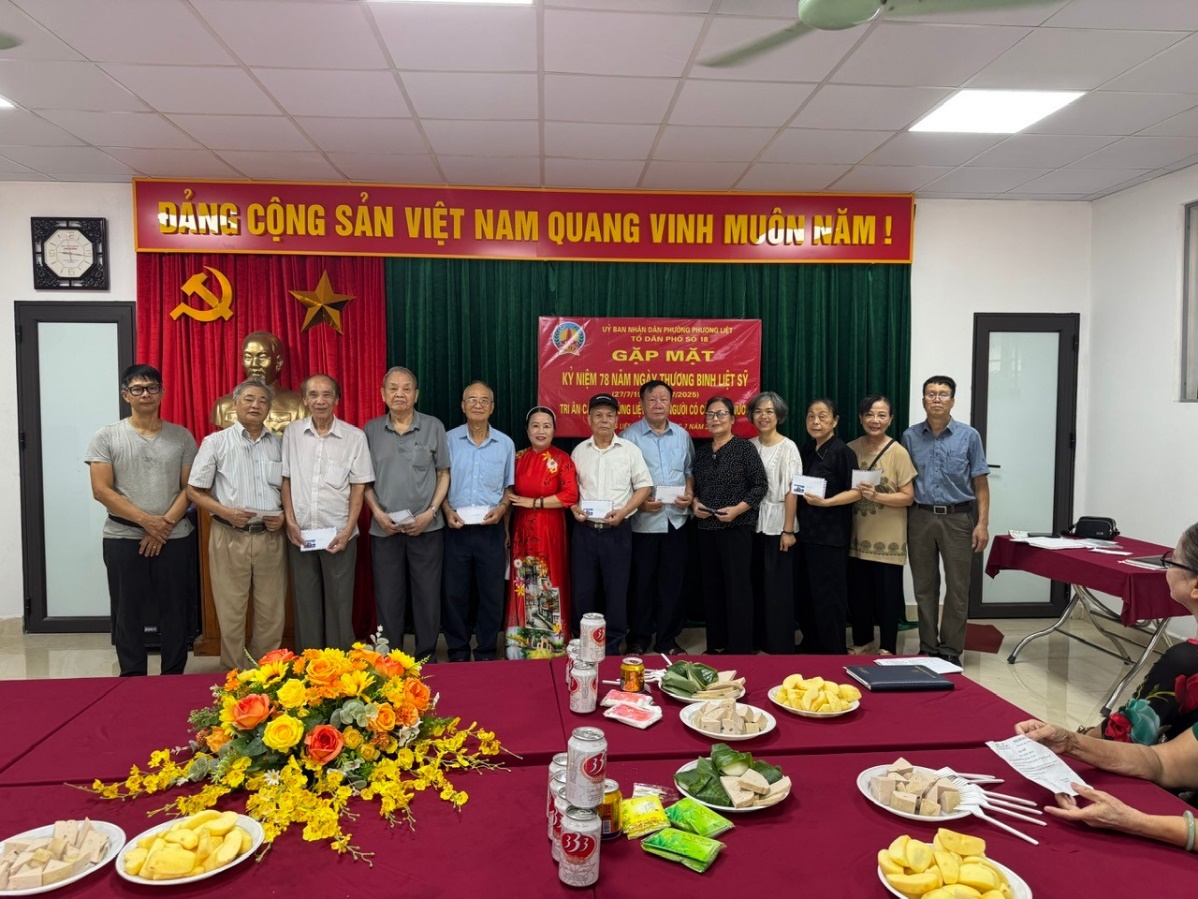 Phương Liệt tổ chức nhiều hoạt động tri ân nhân Ngày Thương binh - Liệt sĩ 27/7- Ảnh 6.