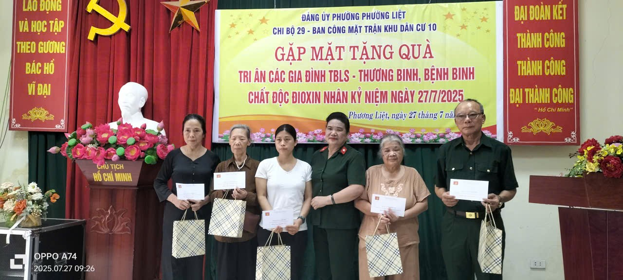 Phương Liệt tổ chức nhiều hoạt động tri ân nhân Ngày Thương binh - Liệt sĩ 27/7- Ảnh 7.