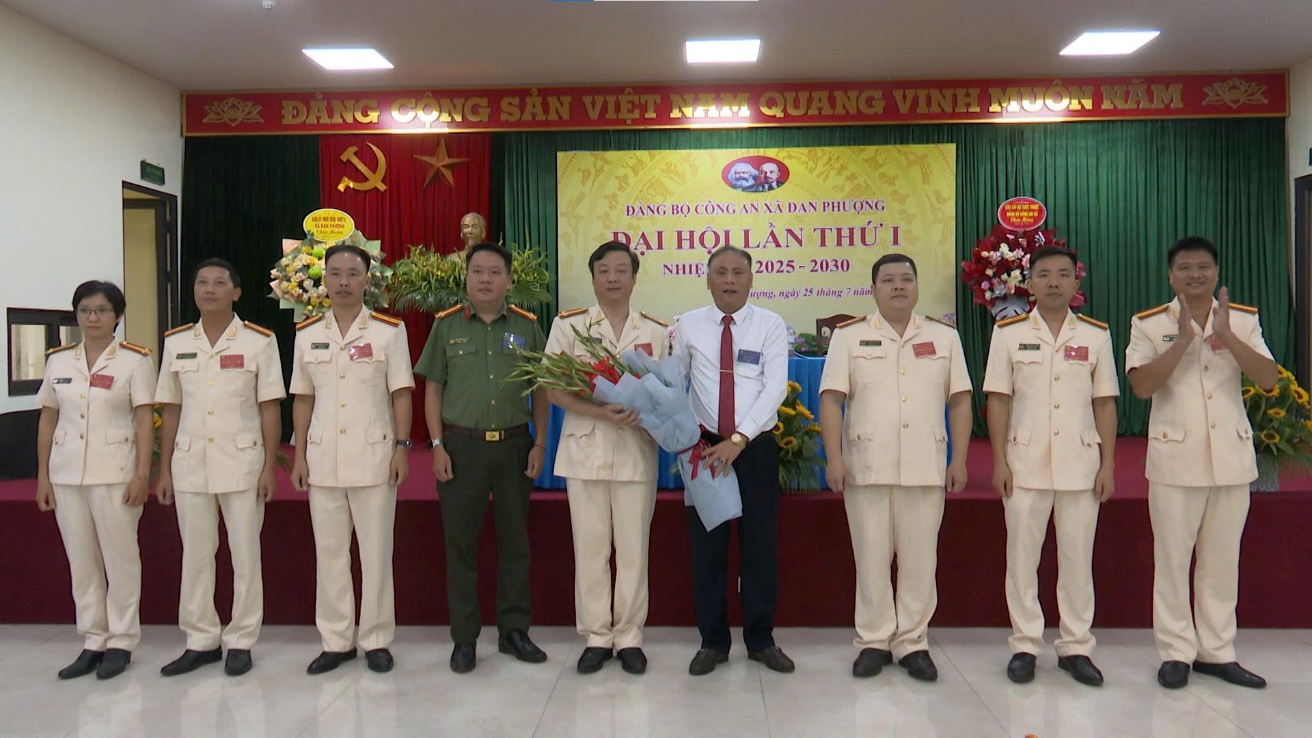 Đại hội Đảng bộ Công an xã Đan Phượng lần thứ I, nhiệm kỳ 2025 - 2030: Đánh dấu bước phát triển mới- Ảnh 2.