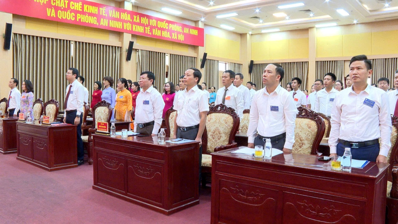 Đại hội Đảng bộ UBND xã Hoài Đức lần thứ I, nhiệm kỳ 2025-2030- Ảnh 1.