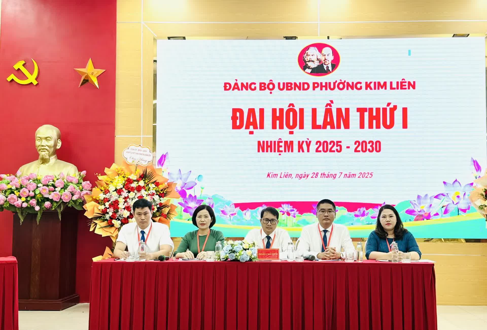 Đảng bộ UBND phường Kim Liên tổ chức Đại hội lần thứ I, nhiệm kỳ 2025 – 2030.- Ảnh 2.