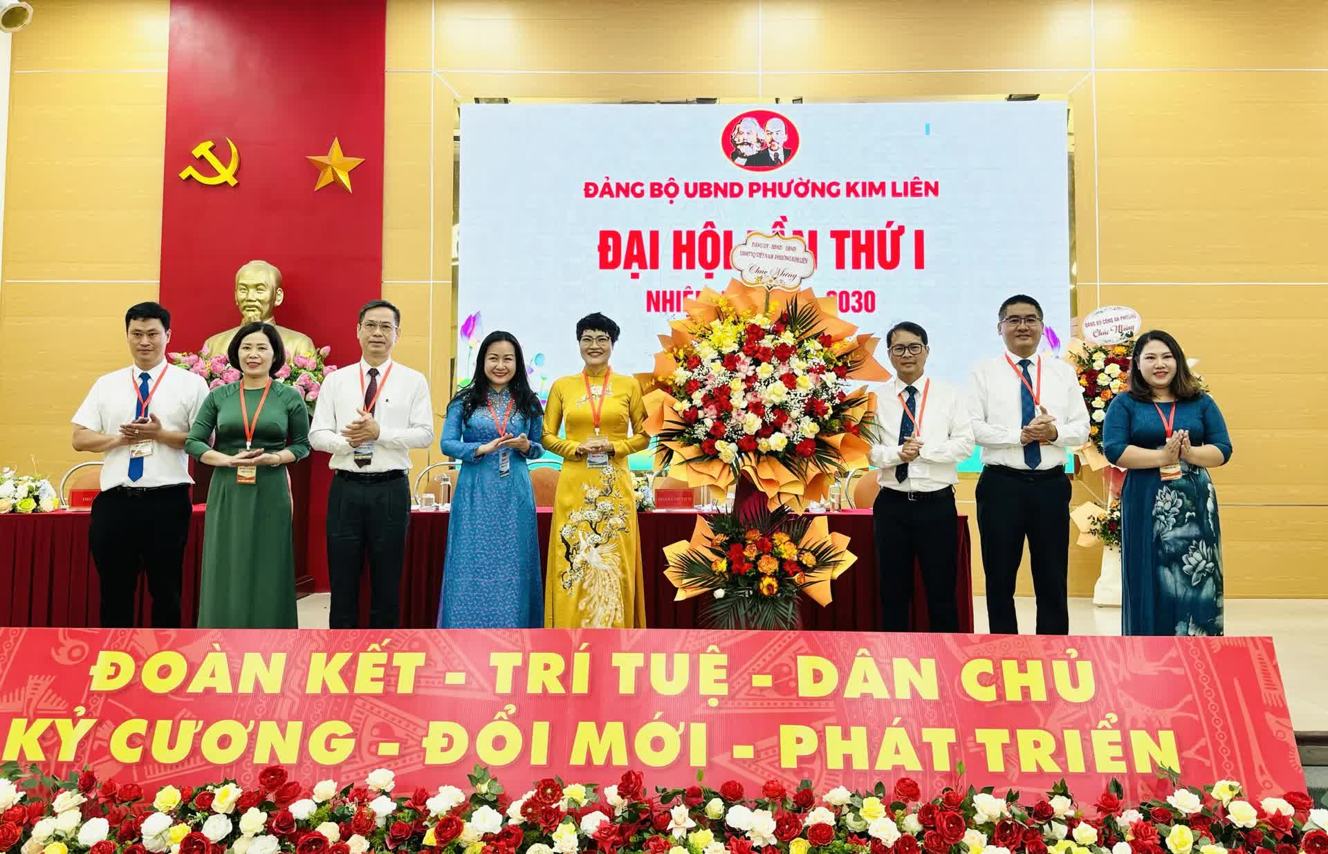 Đảng bộ UBND phường Kim Liên tổ chức Đại hội lần thứ I, nhiệm kỳ 2025 – 2030.- Ảnh 1.