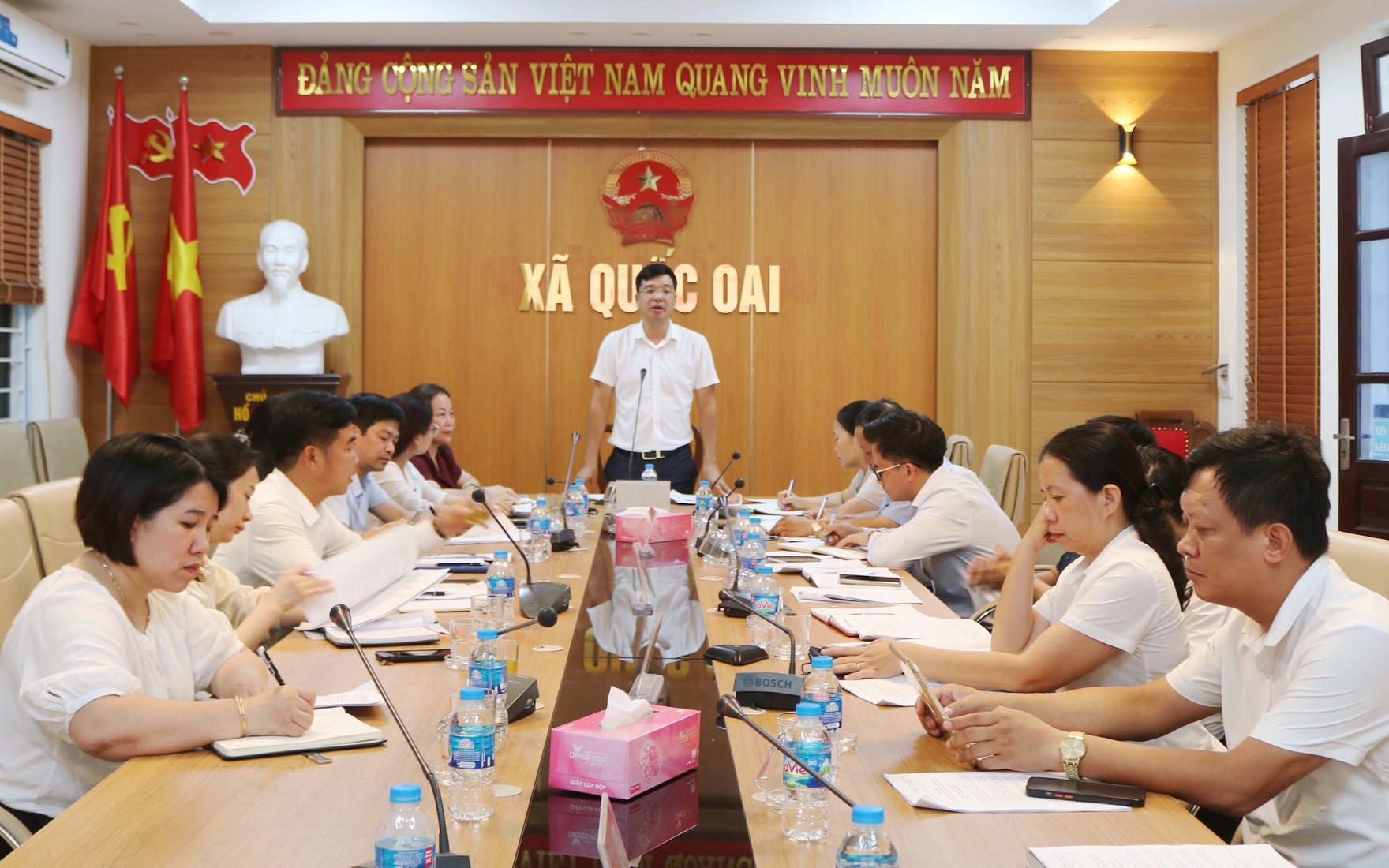 QUỐC OAI PHÁT ĐỘNG CUỘC THI “GIỮ GÌN THÔN SÁNG – XANH – SẠCH – ĐẸP” NĂM 2025