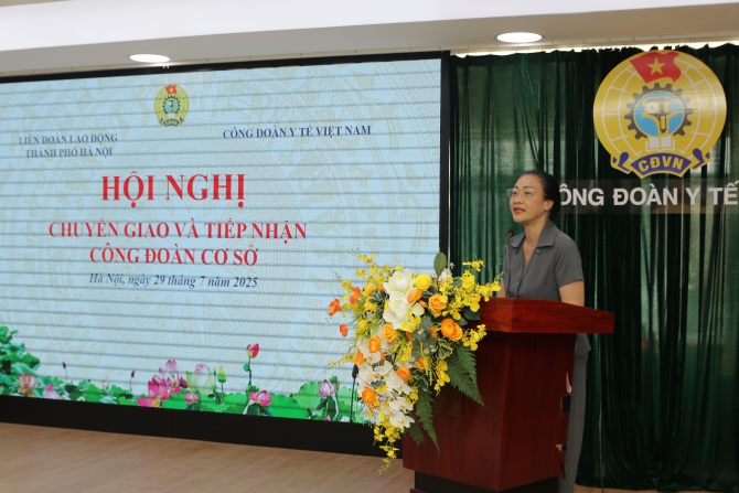 Bàn giao Công đoàn cơ sở về trực thuộc Công đoàn Y tế Việt Nam quản lý- Ảnh 3.