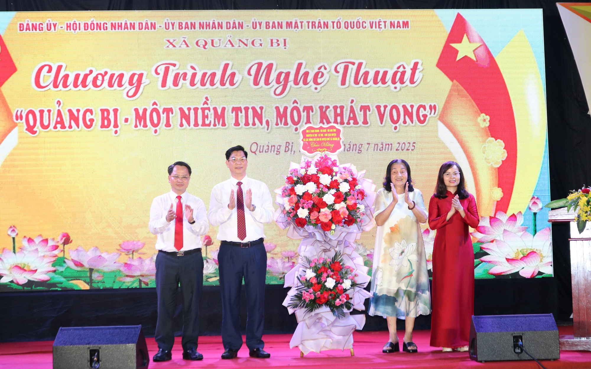 Xã Quảng Bị tổ chức thành công Chương trình nghệ thuật với chủ đề 