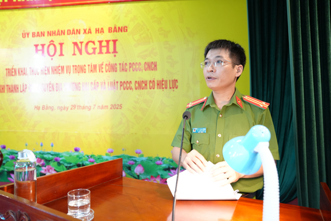 Xã Hạ Bằng triển khai, thực hiện nhiệm vụ trọng tâm về công tác PCCC & CNCH- Ảnh 4.