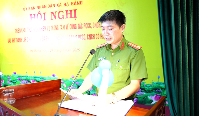 Xã Hạ Bằng triển khai, thực hiện nhiệm vụ trọng tâm về công tác PCCC & CNCH- Ảnh 3.