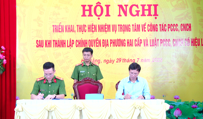 Xã Hạ Bằng triển khai, thực hiện nhiệm vụ trọng tâm về công tác PCCC & CNCH- Ảnh 7.