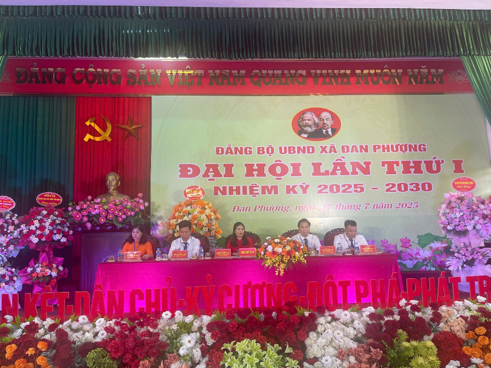Đại hội Đảng bộ UBND xã Đan Phượng lần thứ I, nhiệm kỳ 2025-2030.- Ảnh 3.