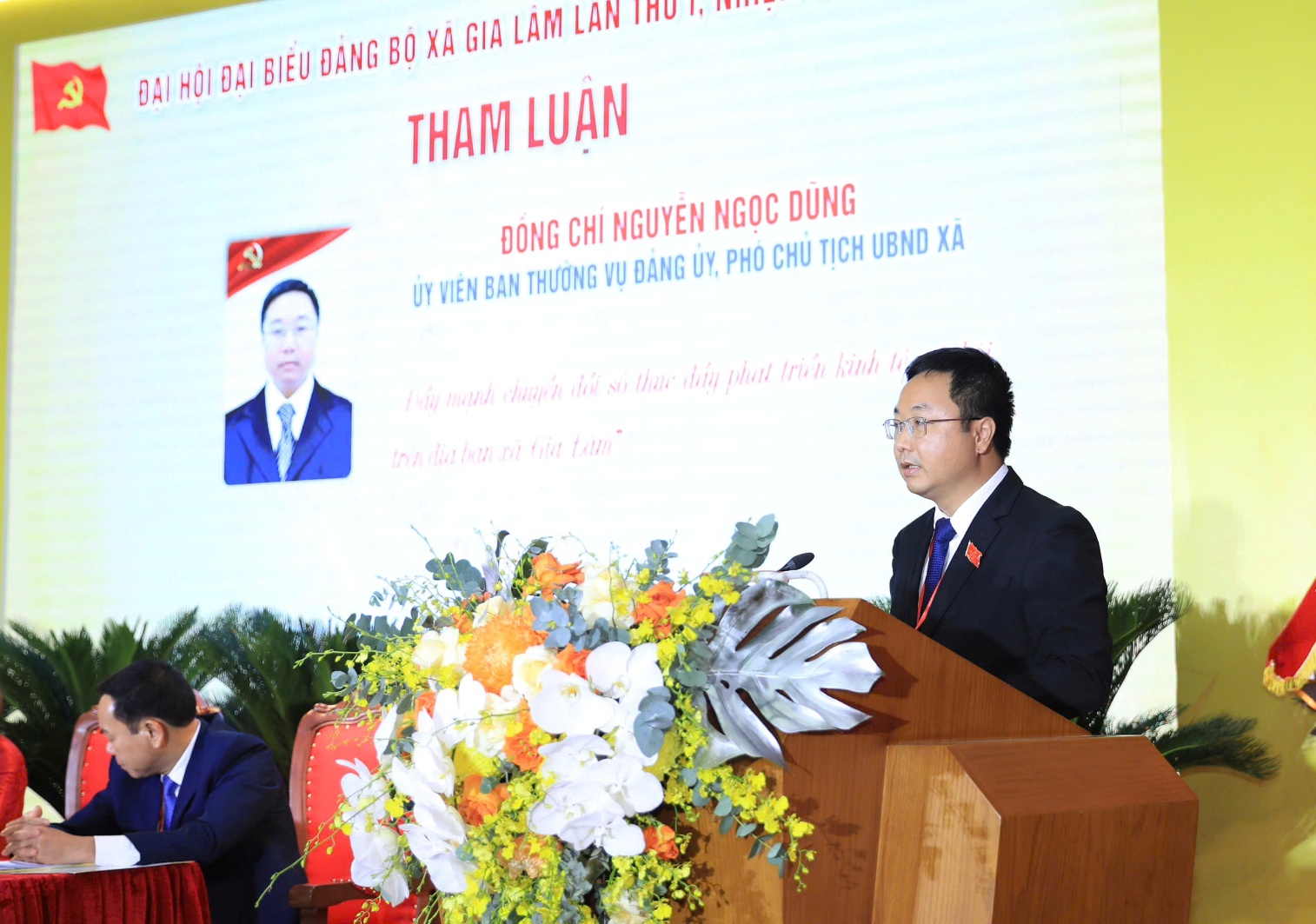 Đại hội đại biểu Đảng bộ xã Gia Lâm lần thứ I, nhiệm kỳ 2025-2030 Gia Lâm vững bước tiến vào kỷ nguyên mới- Ảnh 4.