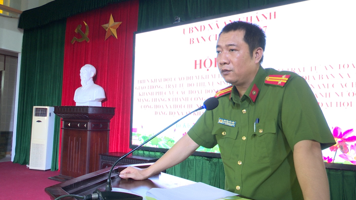 An Khánh ra mắt thành viên Ban An toàn giao thông xã, Ban Chỉ đạo 197 xã và phát động Lễ ra quân đảm bảo trật tự an toàn giao thông, trật tự đô thị, trật tự công cộng, vệ sinh môi trường trên địa bàn- Ảnh 3.