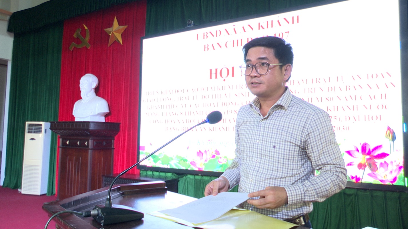An Khánh ra mắt thành viên Ban An toàn giao thông xã, Ban Chỉ đạo 197 xã và phát động Lễ ra quân đảm bảo trật tự an toàn giao thông, trật tự đô thị, trật tự công cộng, vệ sinh môi trường trên địa bàn- Ảnh 4.