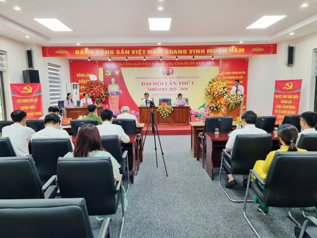 Phường Đại Mỗ hoàn thành công tác Đại hội Chi bộ, Đảng bộ cấp cơ sở- Ảnh 7.