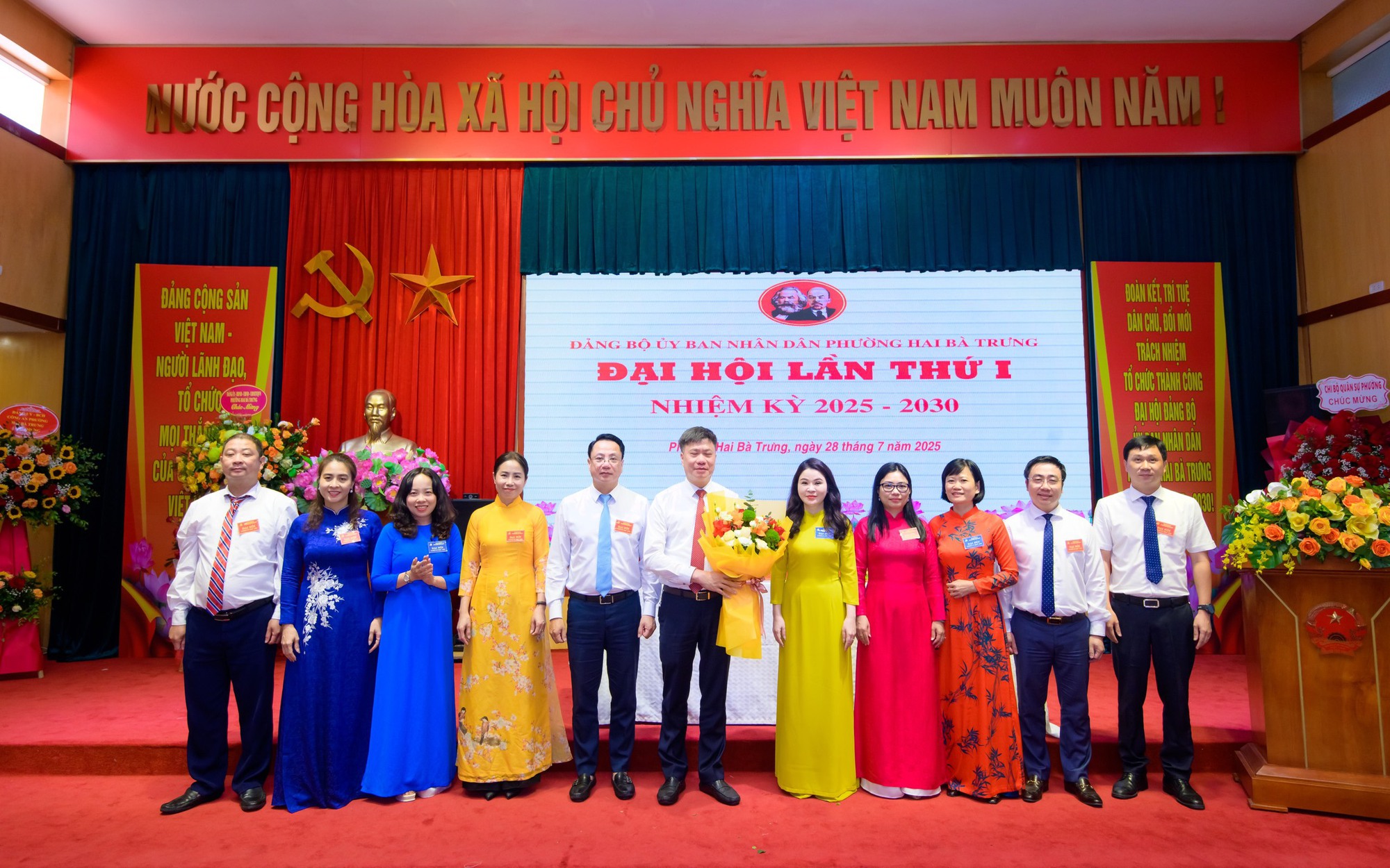 Đại hội Đảng bộ Ủy ban nhân dân phường Hai Bà Trưng lần thứ I, nhiệm kỳ 2025 - 2030