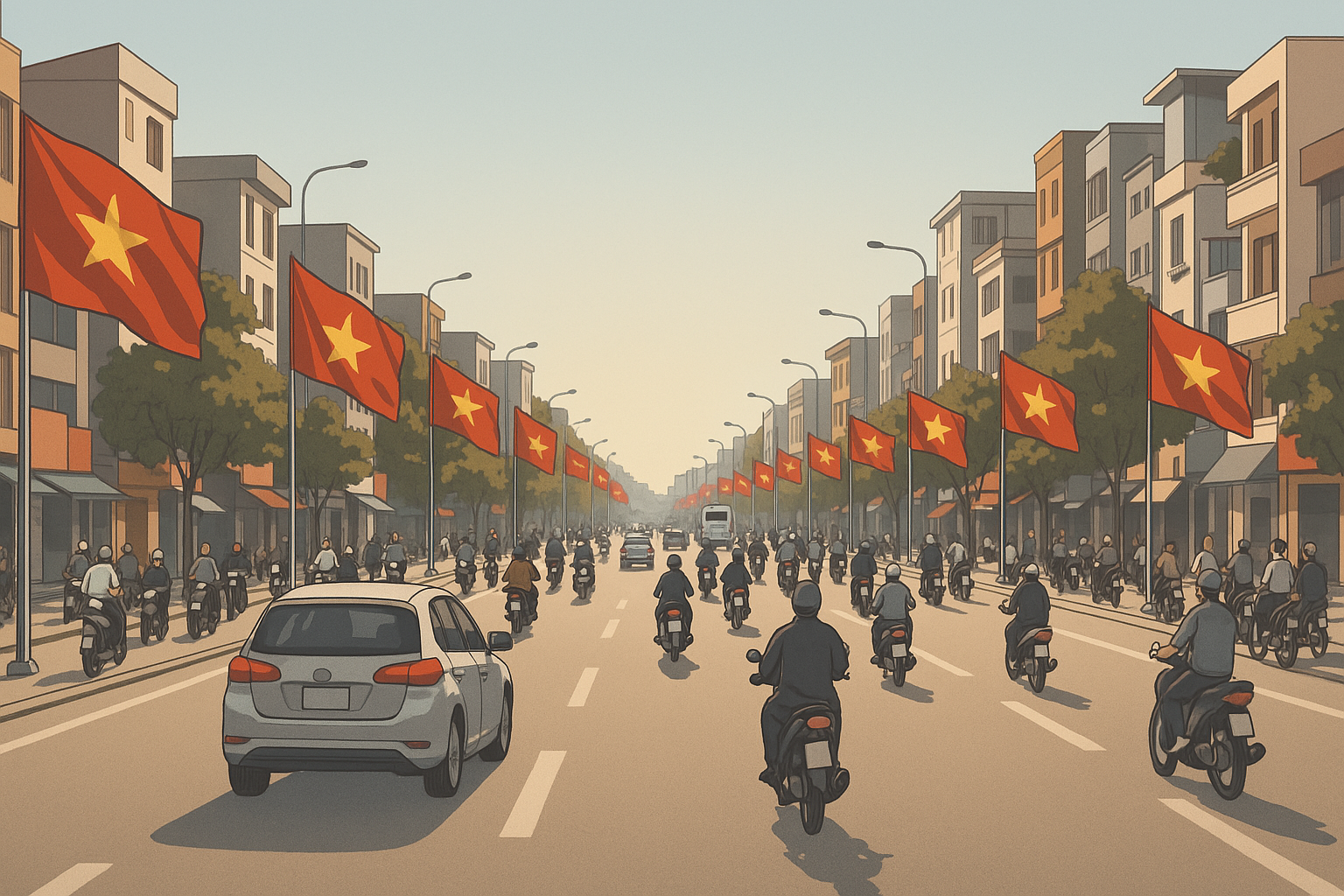 Sáng 29/7/2025, phường Vĩnh Hưng, đối thoại với người dân về công tác quản lý đô thị- Ảnh 2.