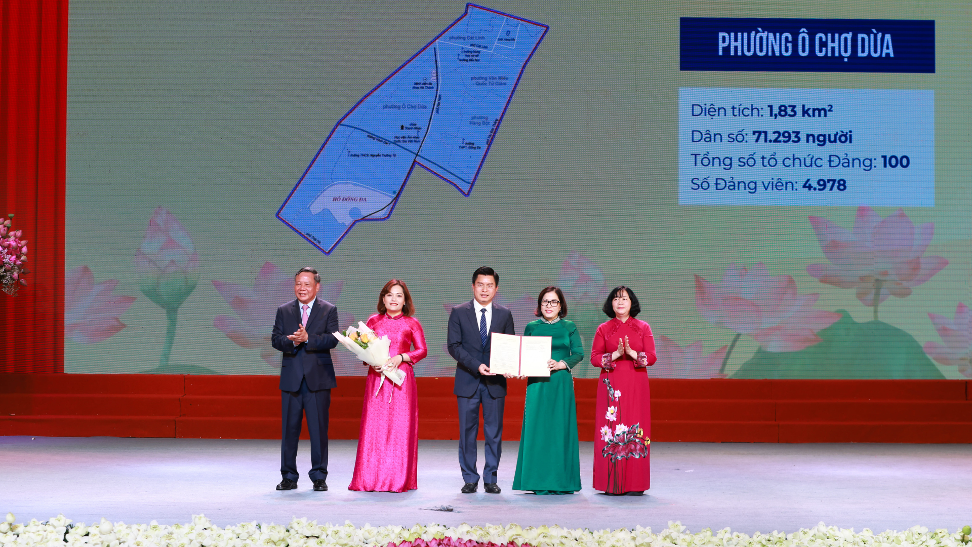 Phường Ô Chợ Dừa: Những thông tin chi tiết sau sắp xếp- Ảnh 1.