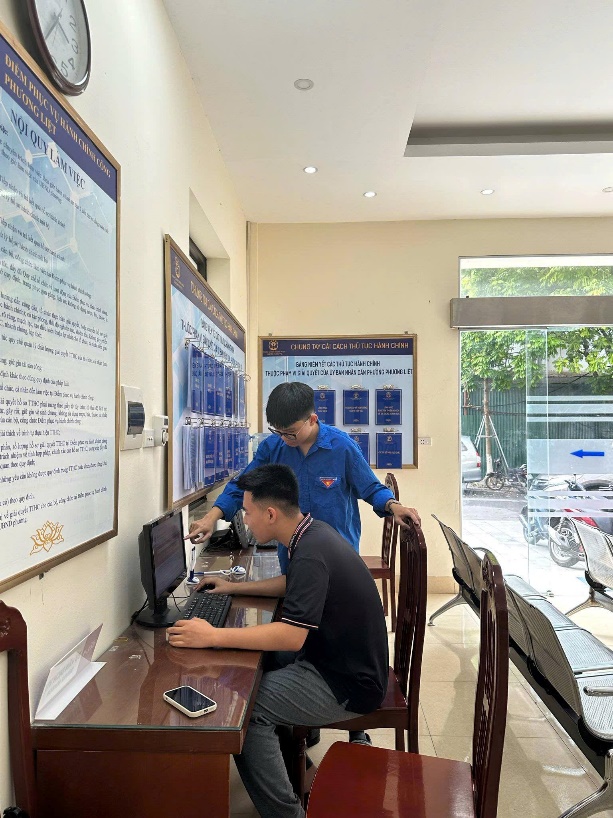 Thanh niên phường Phương Liệt chung tay góp sức vận hành chính quyền địa phương hai cấp- Ảnh 3.