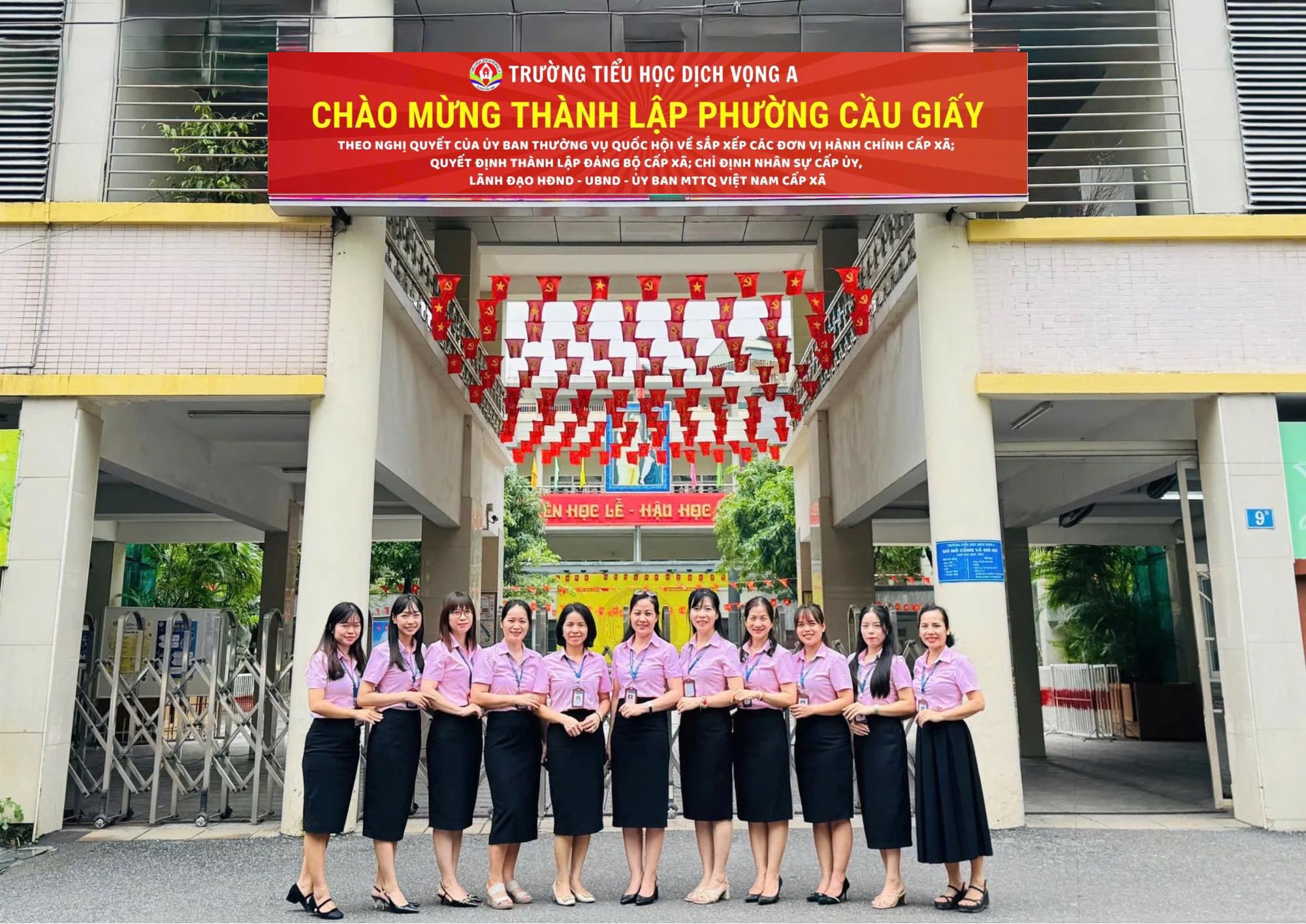 Tuyển sinh lớp 1 năm học 2025-2026 tại trường Tiểu học Dịch Vọng A- Ảnh 1.