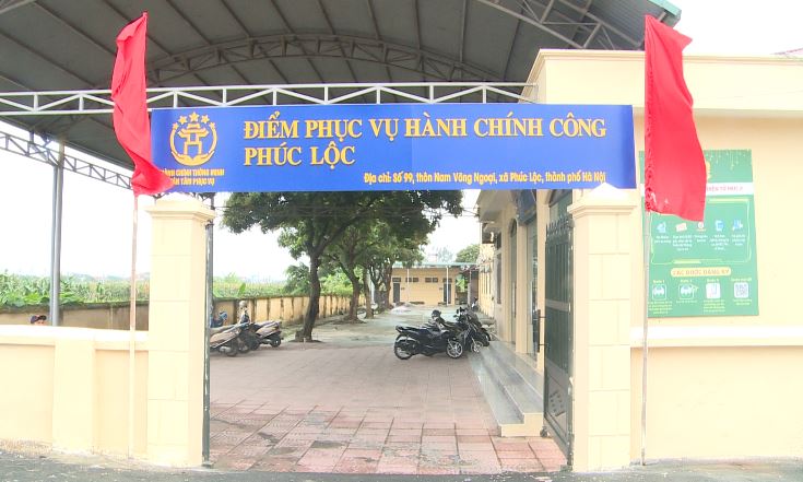 Điểm phục vụ hành chính công Phúc Lộc- Ảnh 1.