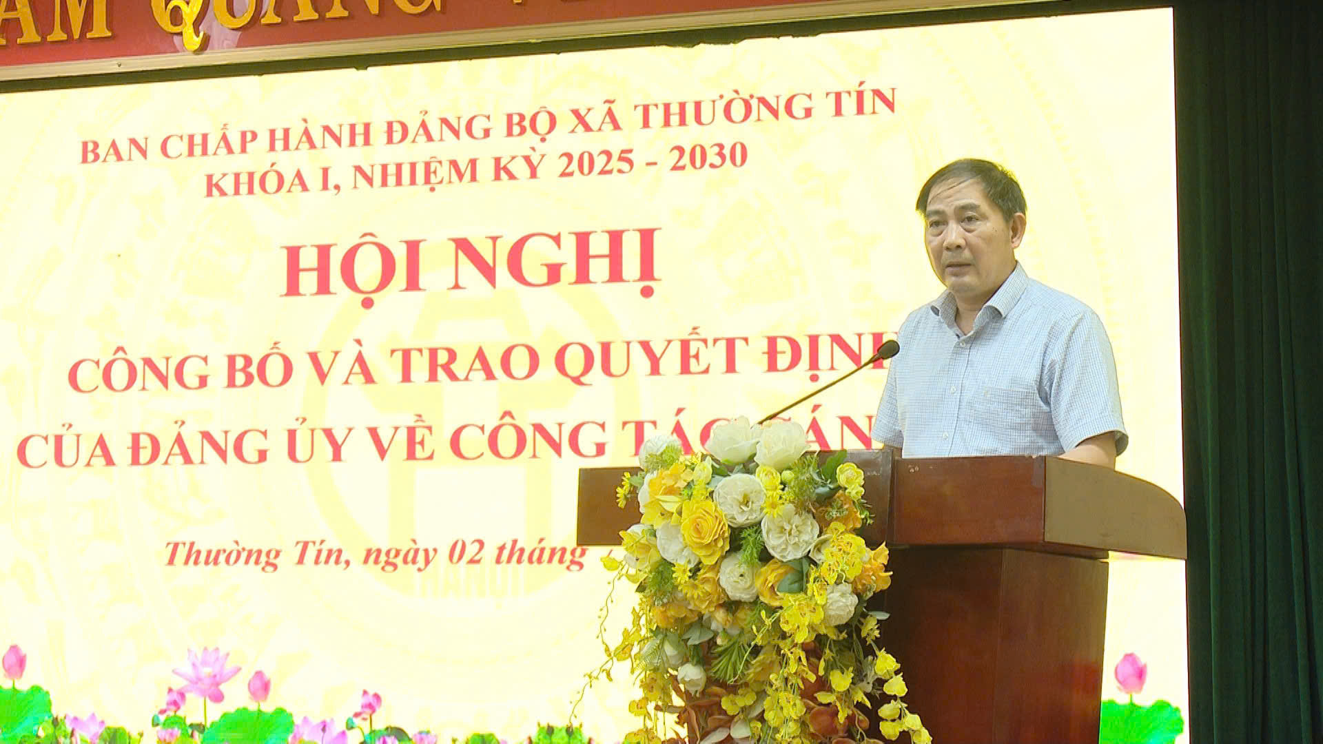 Đảng ủy xã Thường Tín thành lập các cơ quan giúp việc