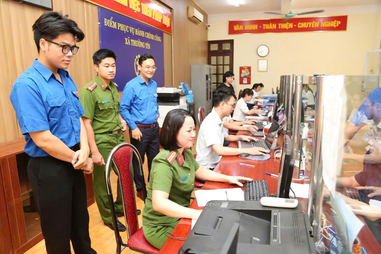 Tuổi trẻ xã Thường Tín đồng hành cùng chính quyền và nhân dân trong giai đoạn đầu mô hình chính quyền địa phương hai cấp đi vào vận hành