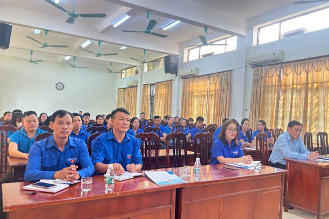 Đoàn Thanh niên xã Phúc Lộc tổ chức Hội nghị Ban Chấp hành mở rộng, triển khai nhiệm vụ trọng tâm trong thời gian tới- Ảnh 2.