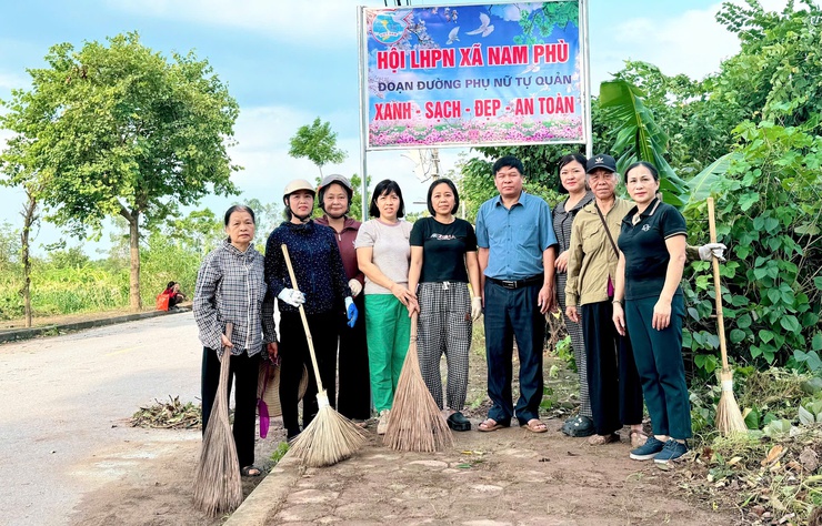 Nam Phù rộn ràng khí thế thi đua chào mừng ngày hội lớn- Ảnh 4.