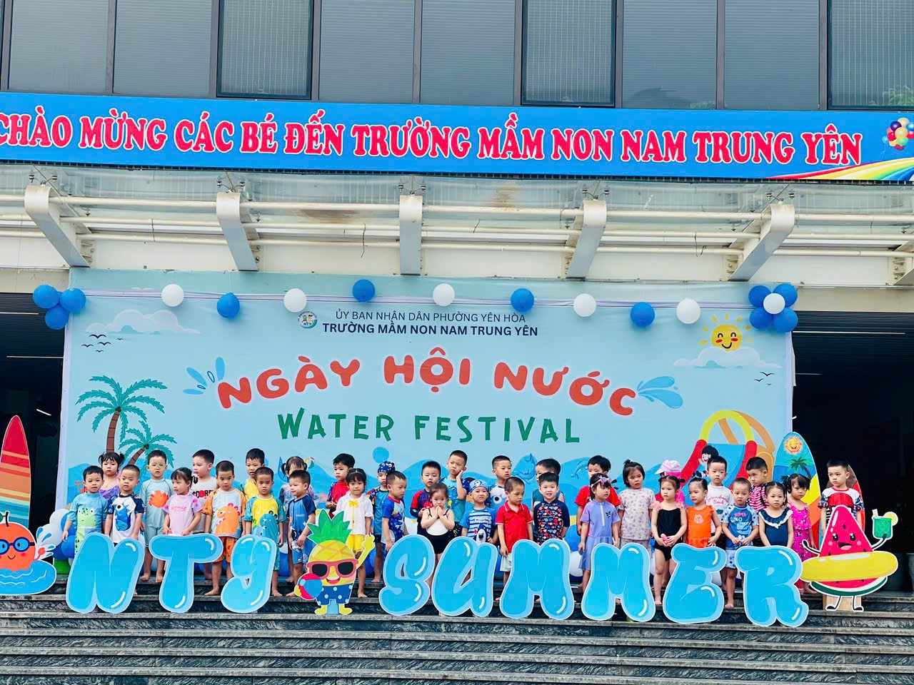 TRƯỜNG MẦM NON NAM TRUNG YÊN VỚI “LỄ HỘI NƯỚC MÙA HÈ - WATER FESTIVAL 2025"- Ảnh 1.
