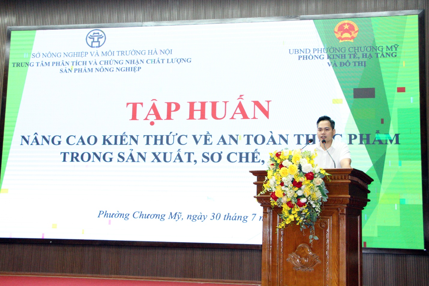 Chương Mỹ tổ chức tập huấn về An toàn thực phẩm nông nghiệp năm 2025- Ảnh 5.