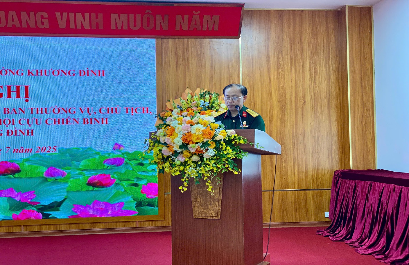 Hội nghị công bố và trao các Quyết định thuộc Hội Cựu chiến binh phường Khương Đình- Ảnh 5.