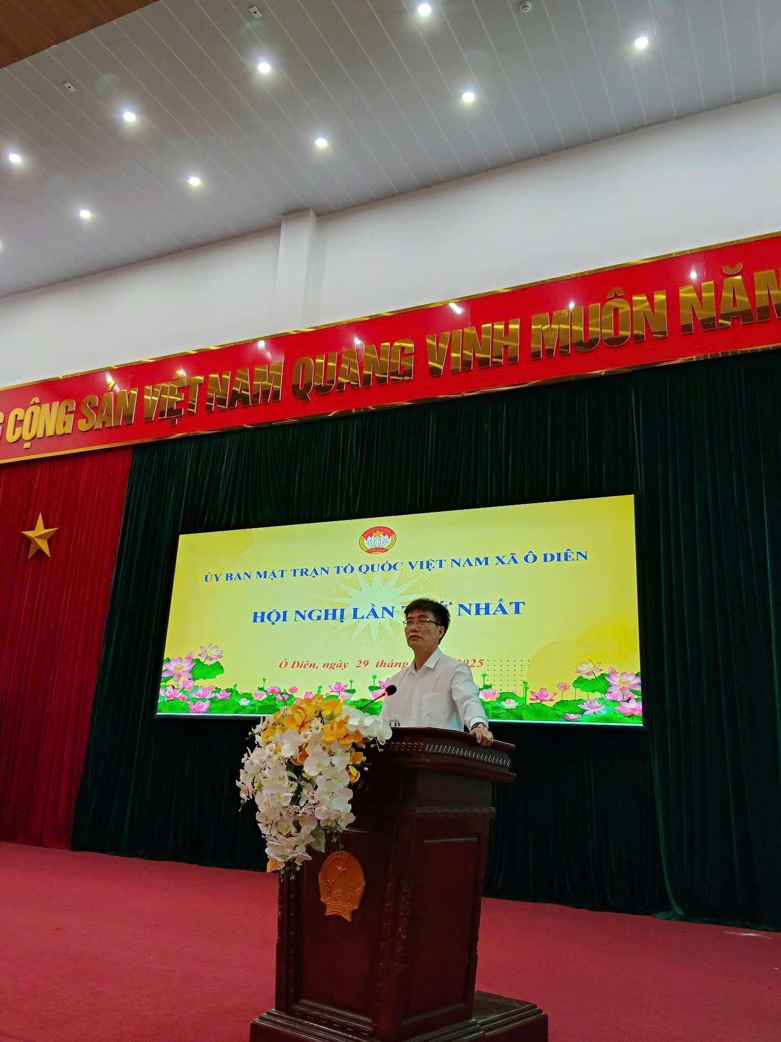 Ủy ban MTTQ Việt Nam xã Ô Diên: Nhanh chóng kiện toàn tổ chức, phát động phong trào thi đua cao điểm lập thành tích chào mừng Đại hội đại biểu Đảng bộ xã Ô Diên lần thứ I- Ảnh 2.
