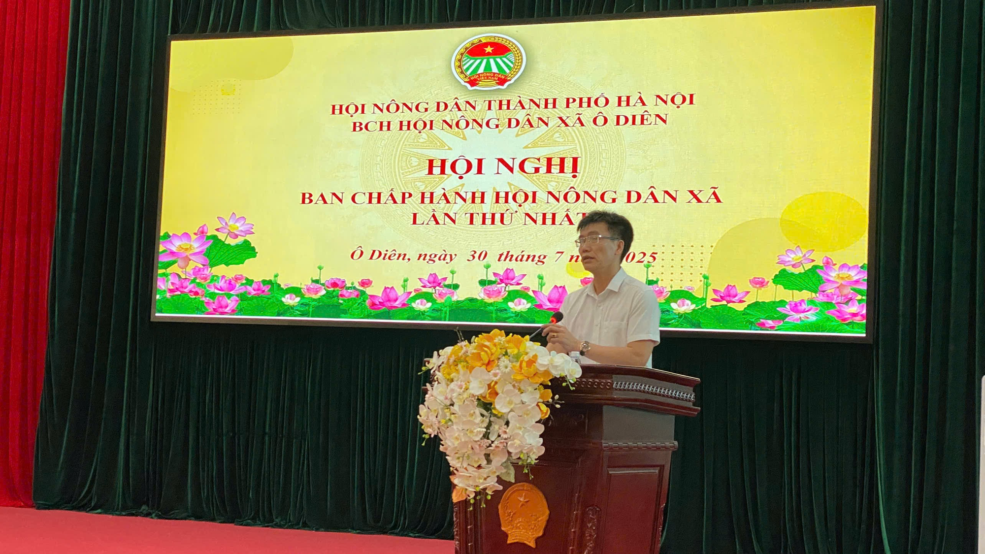 Hội nghị lần thứ nhất Ban Chấp hành Hội Nông dân xã Ô Diên: Thống nhất phương hướng, nhiệm vụ trọng tâm sau sáp nhập- Ảnh 3.