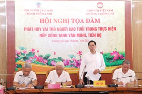 Người cao tuổi giữ vai trò quan trọng trong việc thực hiện nếp sống tang văn minh, tiến bộ- Ảnh 6.