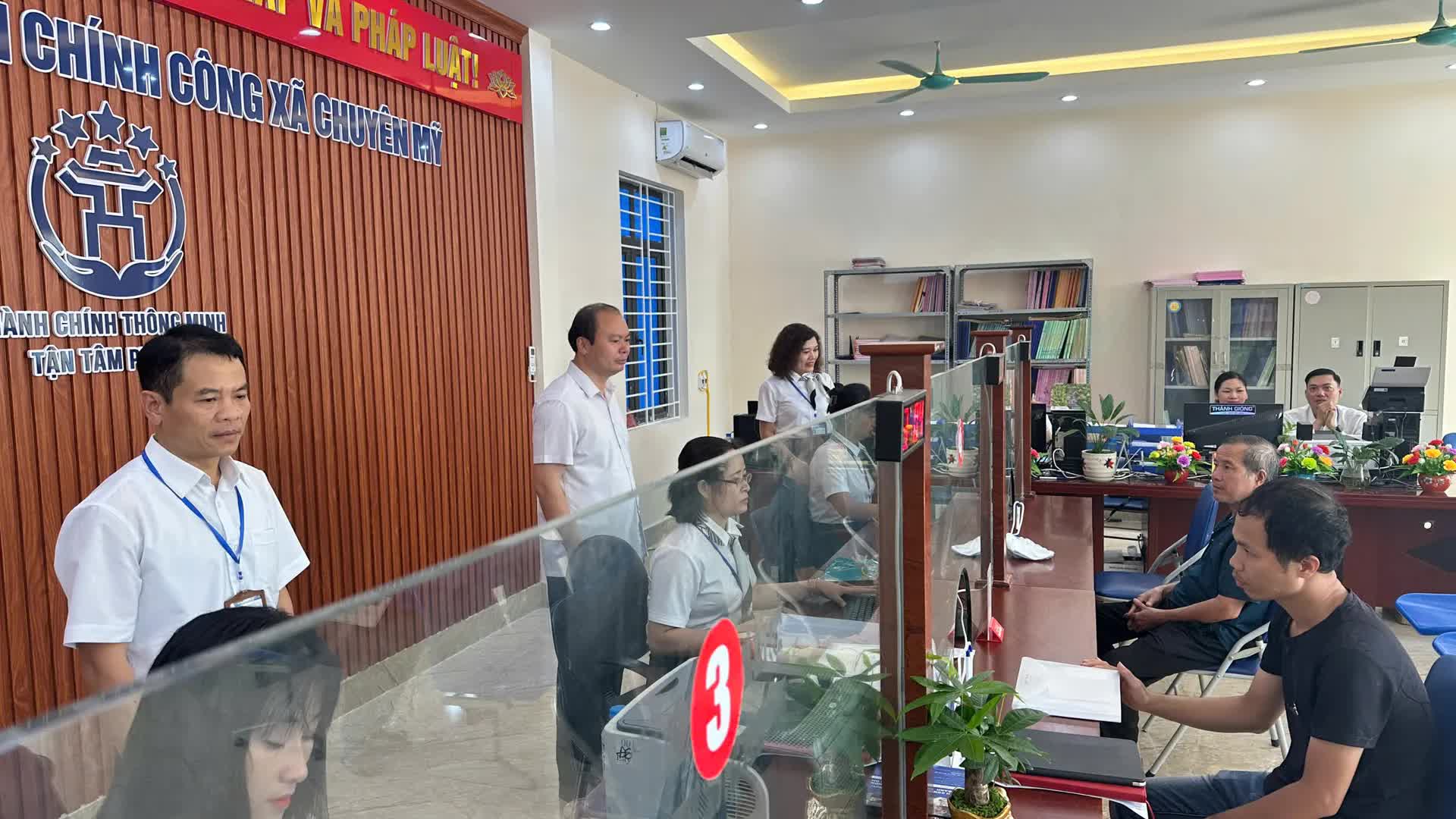 Xã Chuyên Mỹ nâng cao chất lượng phục vụ hành chính công- Ảnh 2.