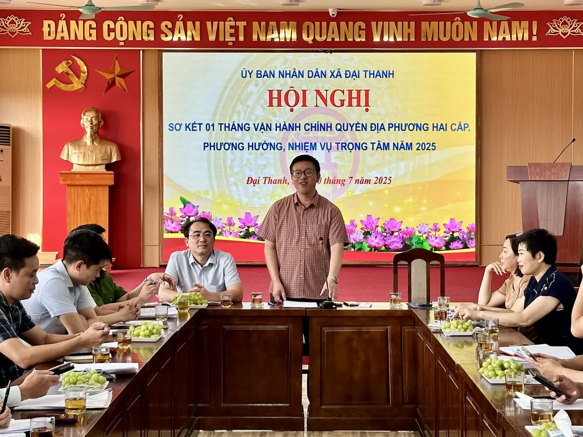 Xã Đại Thanh: bộ máy chính quyền hoạt động thông suốt, giải quyết hồ sơ thủ tục hành chính đạt 98,8%- Ảnh 2.