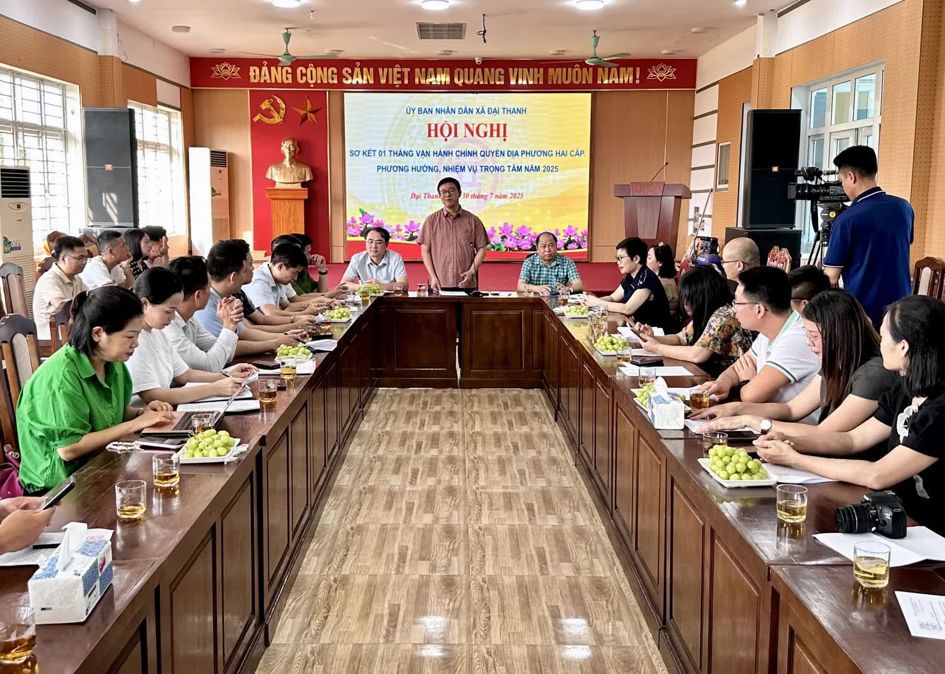 Xã Đại Thanh: bộ máy chính quyền hoạt động thông suốt, giải quyết hồ sơ thủ tục hành chính đạt 98,8%- Ảnh 1.