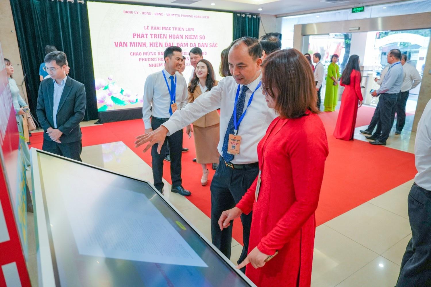 Mô hình Đại hội ứng dụng công nghệ cao tại Đại hội Đại biểu phường Hoàn Kiếm lần thứ I- Ảnh 6.