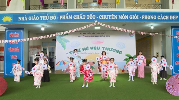 Trường Mầm non Hoa Sen tổ chức Trại hè yêu thương năm 2025- Ảnh 3.