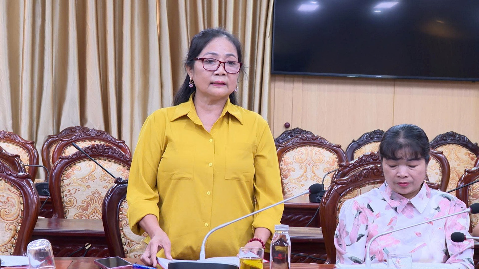Hội nghị nghe báo cáo tình hình Kinh tê-Xã hội các thôn xã Di Trạch và xã Đức Thượng (cũ)- Ảnh 2.