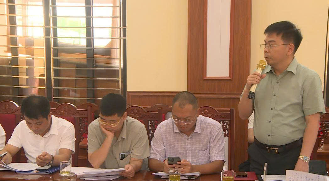 Hội nghị xin ý kiến đóng góp về định hướng phát triển không gian quy hoạch xã theo Quy định chung Thủ đô.- Ảnh 3.