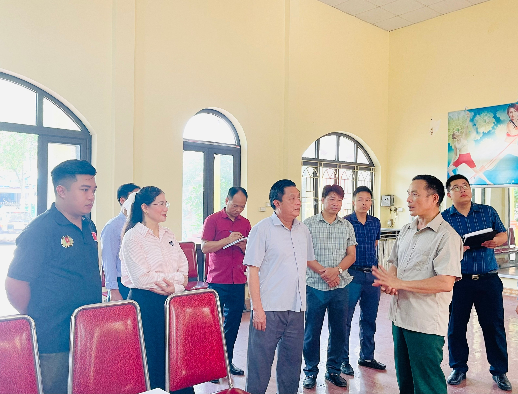 Chủ tịch UBND xã Trần Thanh Hoài khảo sát hoạt động các nhà văn hoá trên địa bàn xã Mê Linh- Ảnh 2.