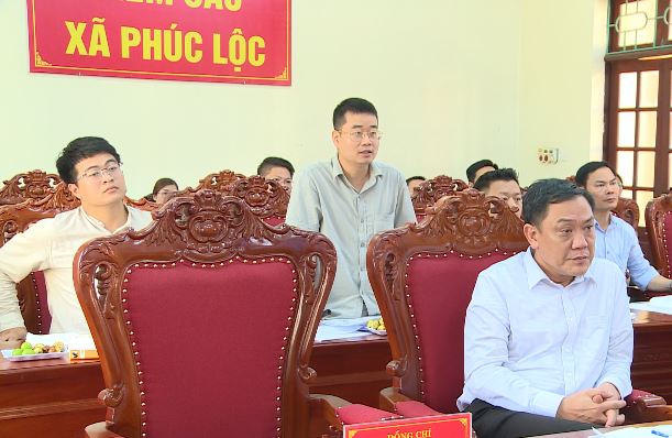 Xã Phúc Lộc tổ chức Hội nghị xin ý kiến đóng góp về định hướng phát triển không gian quy hoạch chung xã- Ảnh 7.